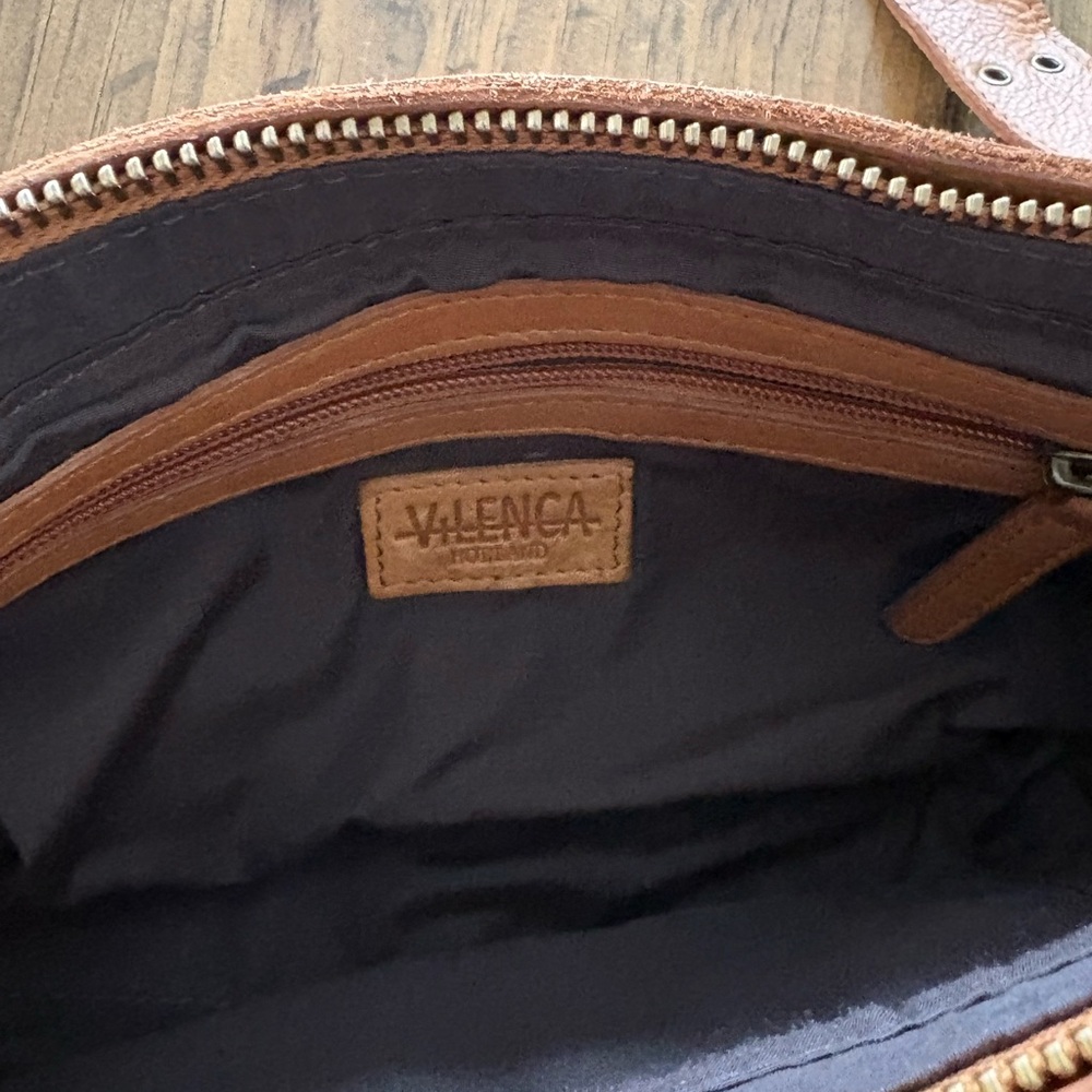 Studded Tan Crossbody Bag - Picture 2 of 5